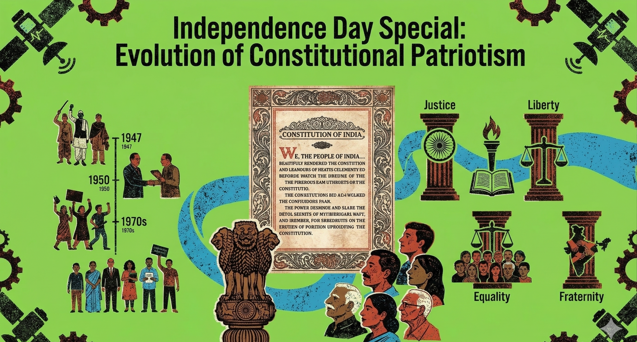 Independence Day Special: Evolution of Constitutional Patriotism