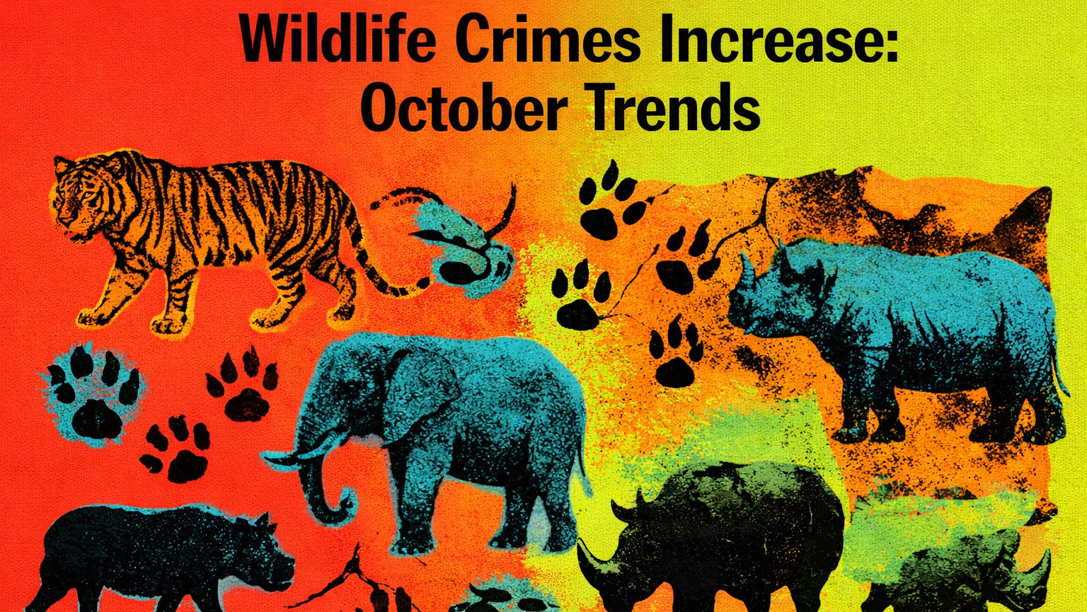 Wildlife Crimes Increase: October Trends