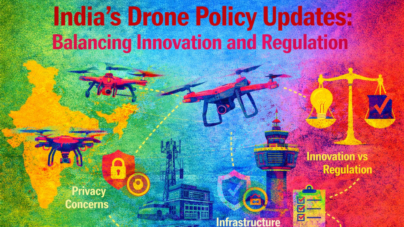 India's Drone Policy Updates: Balancing Innovation and Regulation